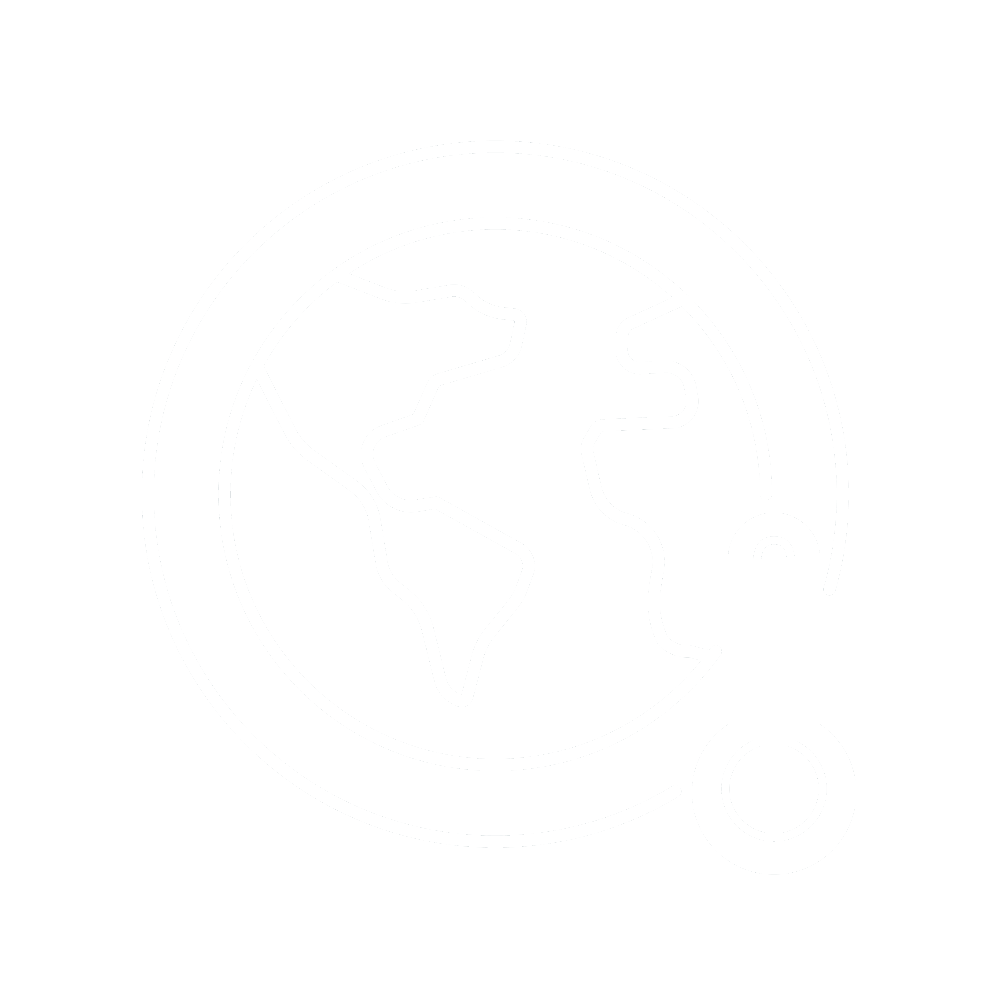Ícone de enfrentamento da crise climática